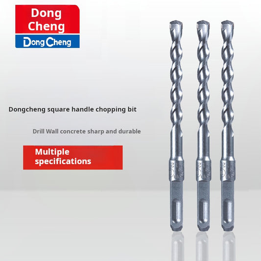 Dongcheng SDS-Plus Shank Hammer Drill Bits 6-25mm for Masonry and Concrete - Cross-Border Compatible(Straight shank)